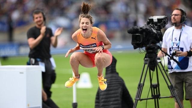 Ярослава Магучіх є чинною чемпіонкою світу та Європи у стрибках у висоту. MEETING DE PARIS.<br />  <br />  suspilne.media