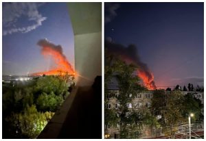 пожежа в Саратові