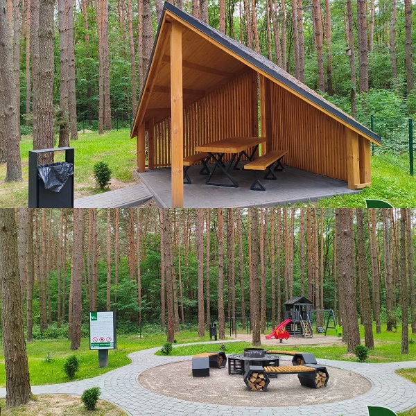 відпочинок в лісі
