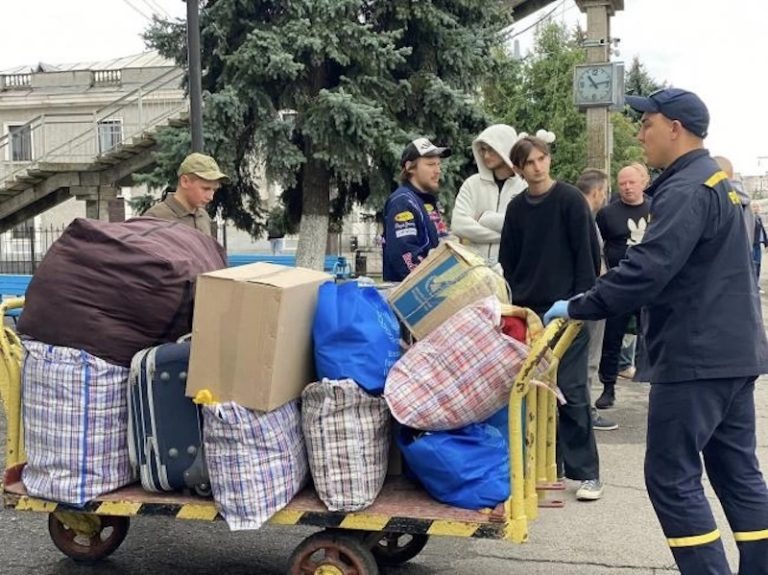 Переселенці з Донеччини