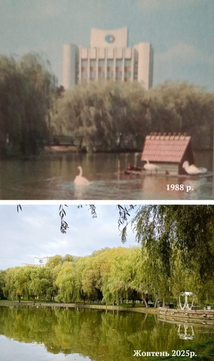 Парк Лебединка в Рівному