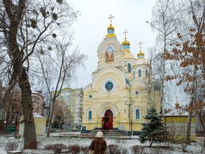 Різдвяне світло Свято-Воскресенського собору
