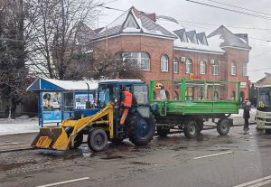 очищають дороги