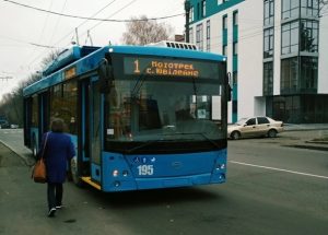 рух тролейбусів тимчасово змінено
