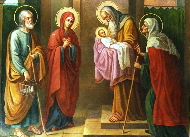 відзначають Стрітення Господнє