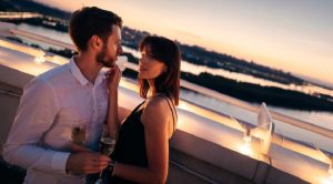 у стосунках