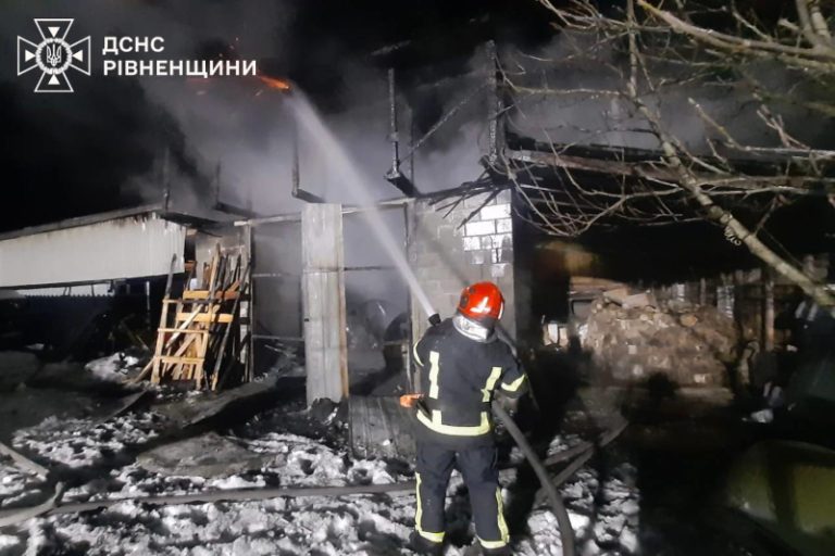 пожежа у Костополі