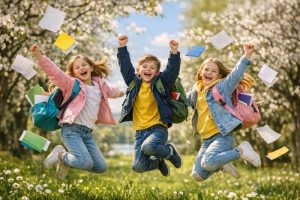 графіки весняних канікул