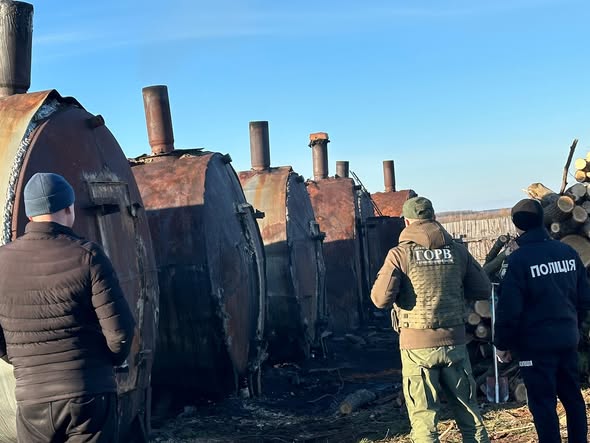 незаконне виробництво вугілля