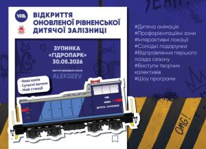 відкриття дитячої залізниці