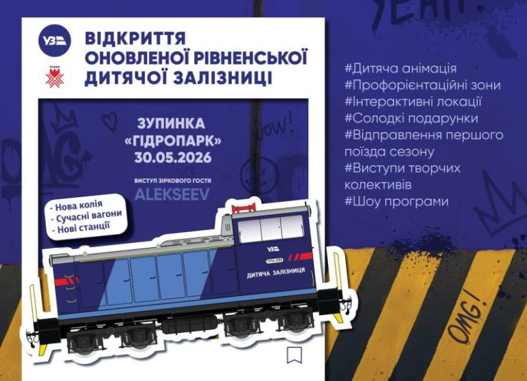 відкриття дитячої залізниці