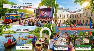 вихідні у Рівному 30-31 травня