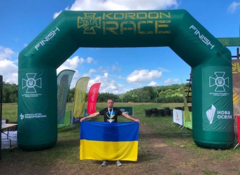 Ветеран з Рівненщини здобув «срібло» на всеукраїнських змаганнях KORDON RACE