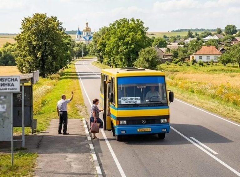маршрут Рівне - Матіївка