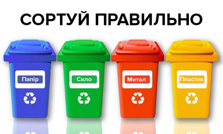 як правильно сортувати сміття