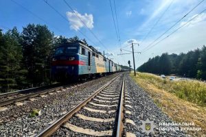 жінка загинула під потягом