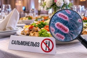 спалах сальмонельозу