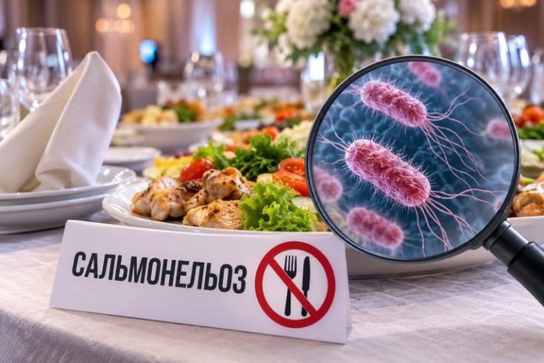 спалах сальмонельозу