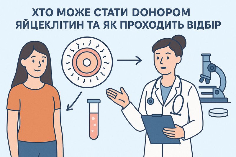 хто може стати донором яйцеклітин