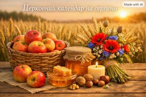 церковний календар на серпень 2026