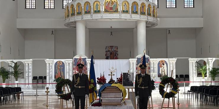прощання з Євгеном Коновальцем