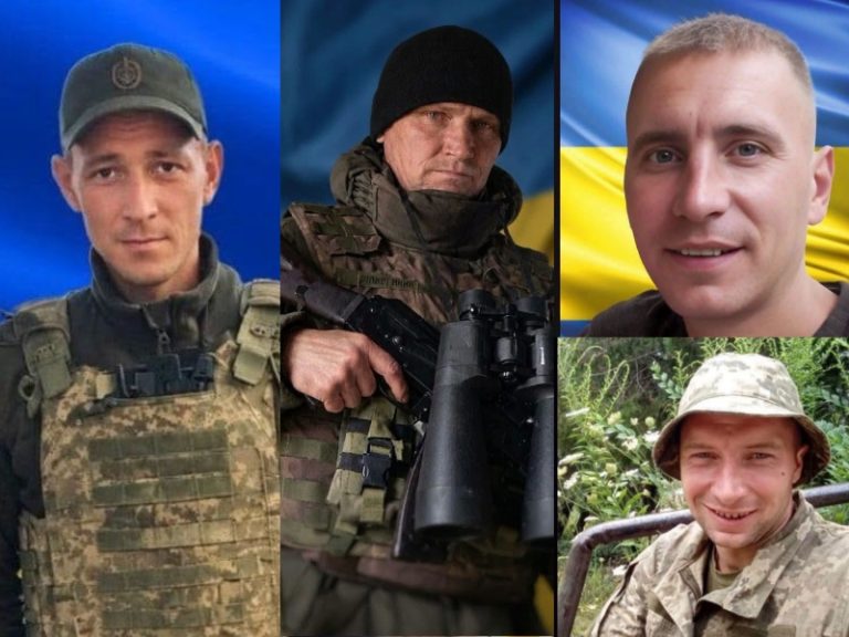 На Рівненщині попрощалися з чотирма військовослужбовцями