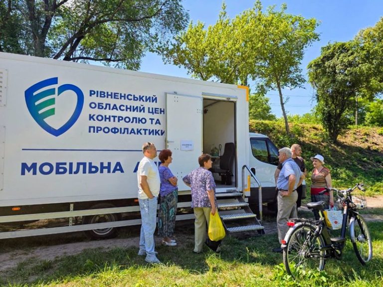 Безкоштовне тестування на туберкульоз і гепатити: графік виїздів на Рівненщині